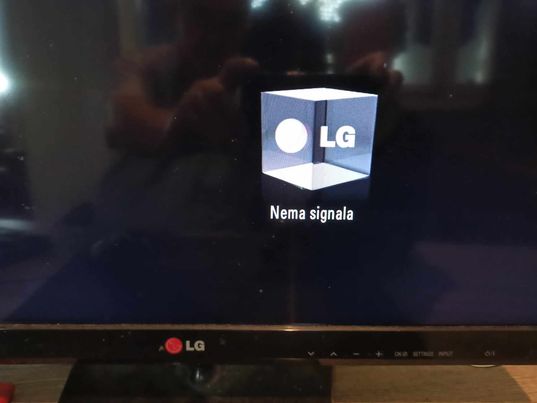 no video input na monitoru LG