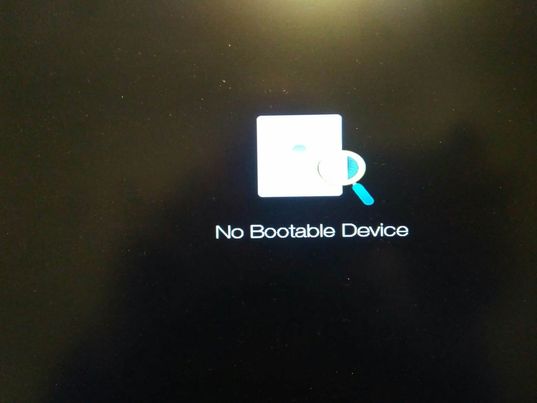 Acer Nitro 5 no bootable device