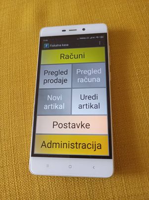 Android fiskalna kasa