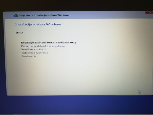 Kako instalirati Windows 10