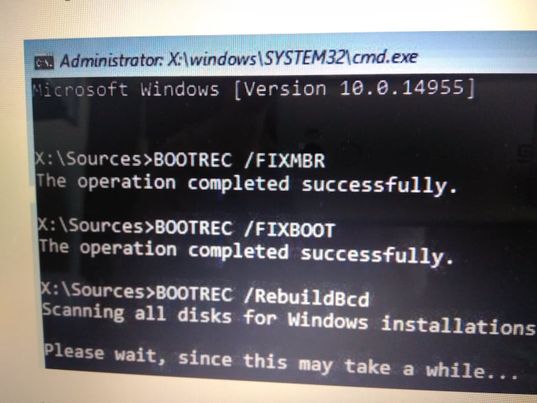 ručni popravak Windows 10
