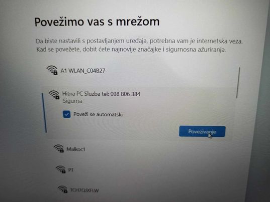 povezivanje na internet