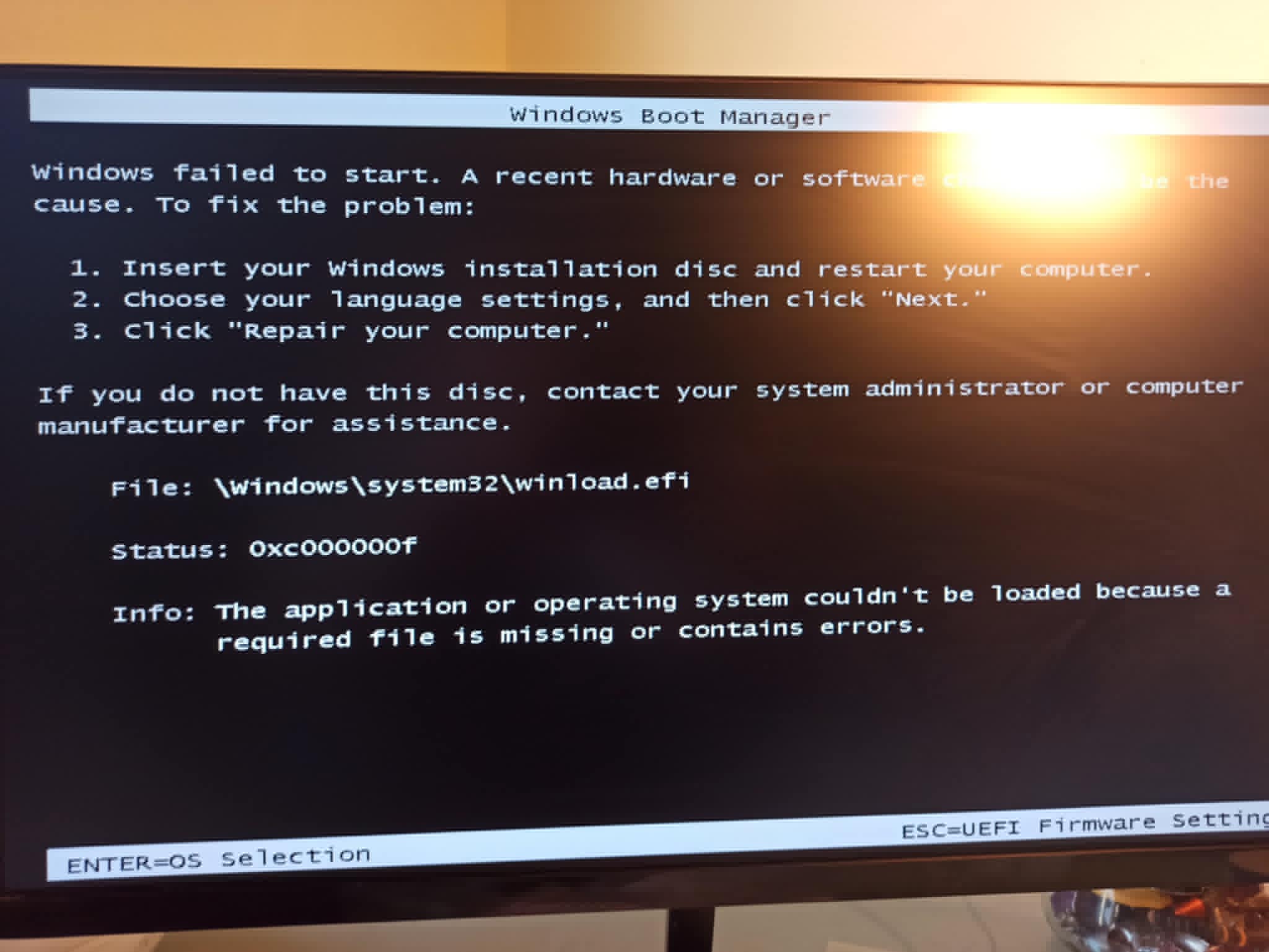 popravak Windowsa 10