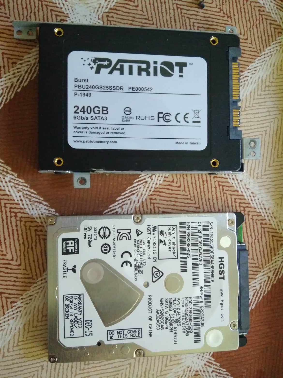 SSD vs HDD