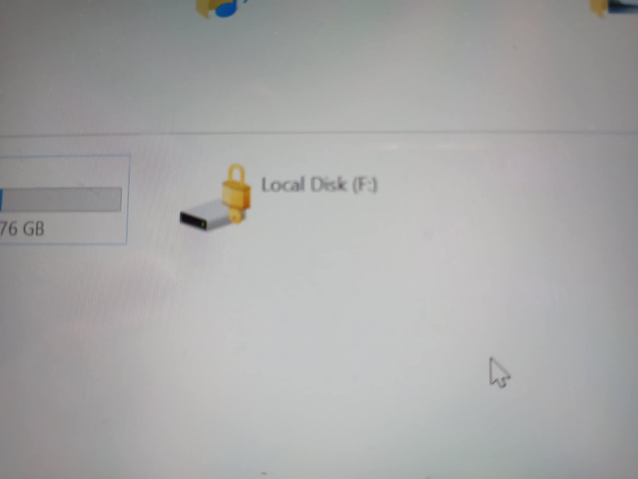 Disk je zaključan