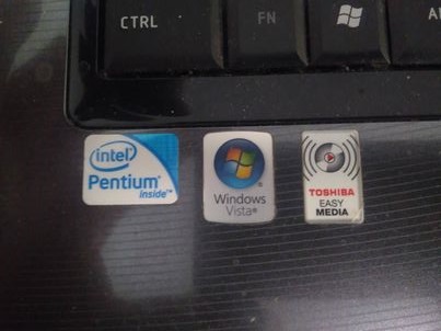 Vista na laptopu